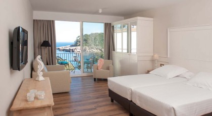 Habitación doble con vistas al mar