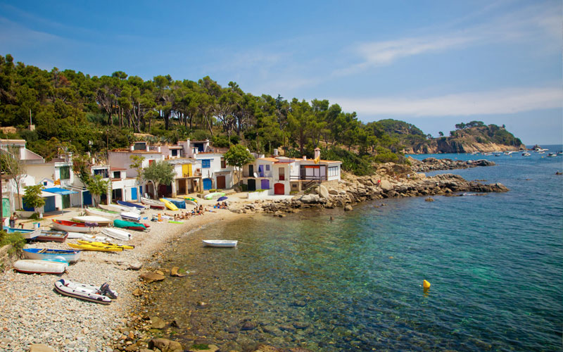 Essential coves of the Costa Brava, Cala S'Alguer, Palamós