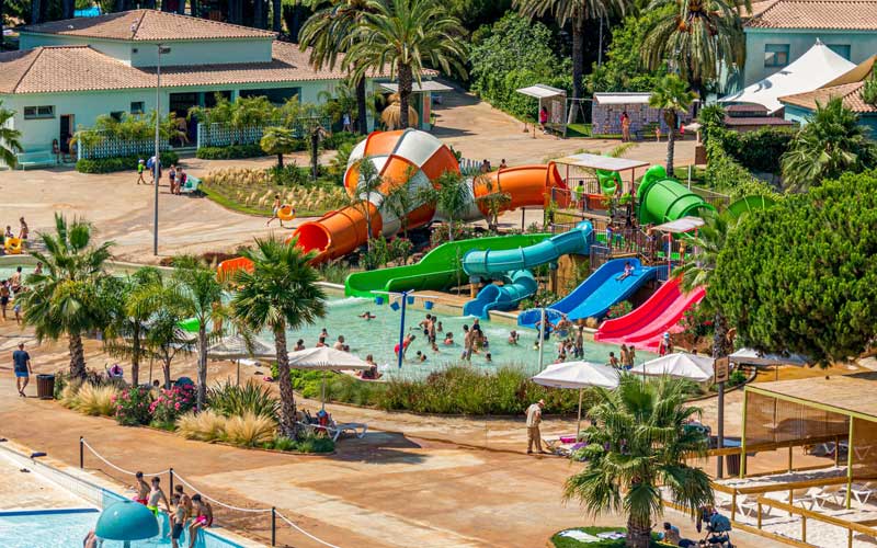 Pasar un día en parques acuáticos