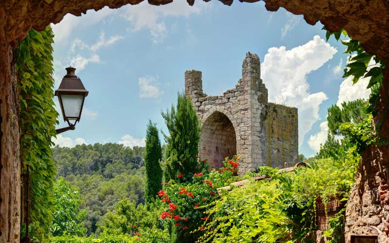 Pueblos más bonitos de Girona, Peratallada