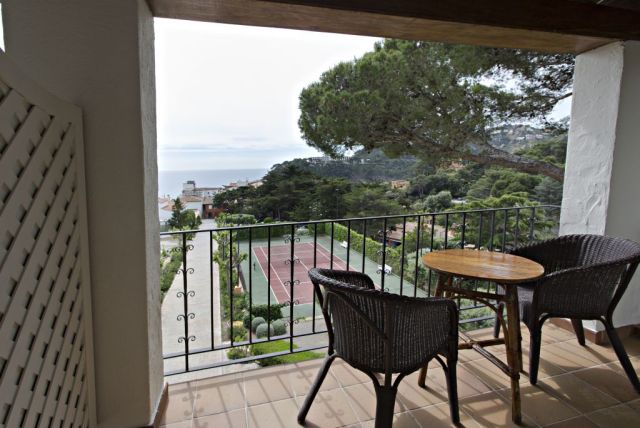 Double room with garden views
