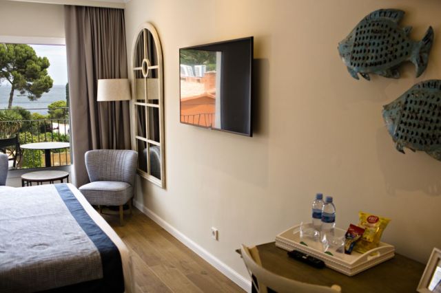 Double room with garden views